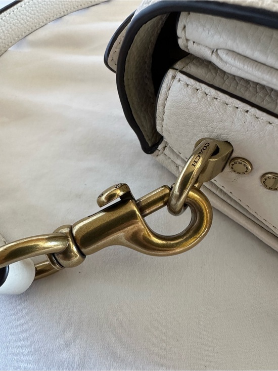 s-l400.jpg Coach Cassie Crossbody 19 - Chalk pebbled leather